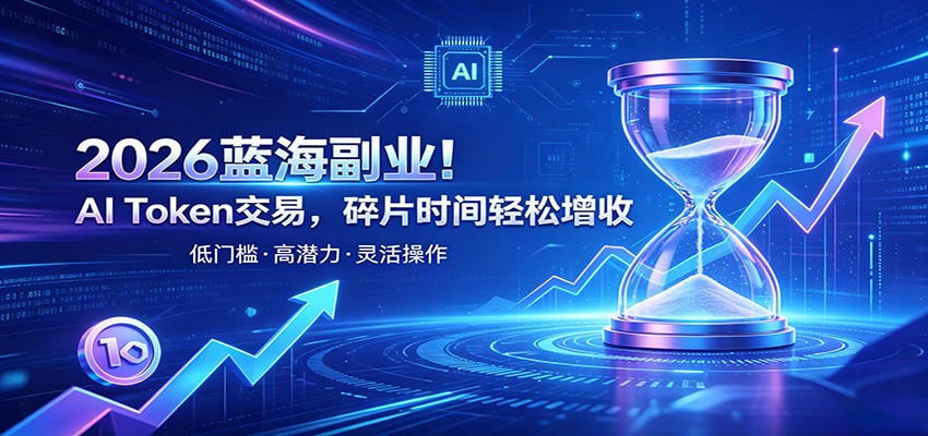 AI Token算力赛道!普通人可入局的数字副业,零门槛快速起步-副业终点站