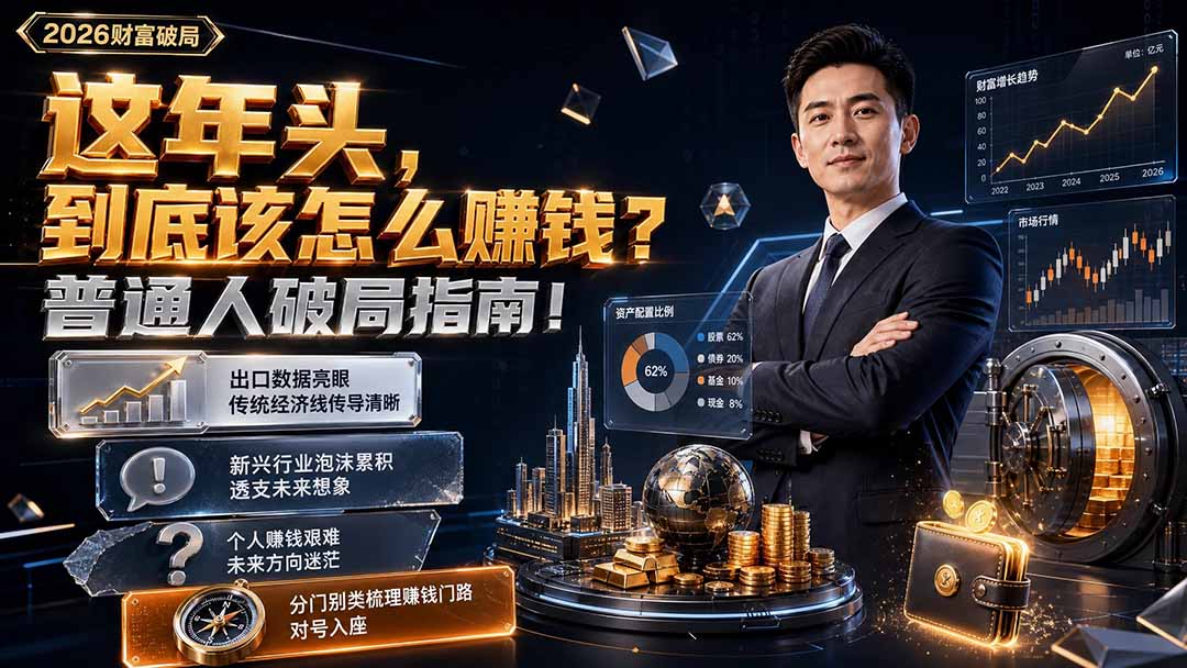 付费文章:这年头,到底该怎么赚钱?普通人破局指南!-副业终点站