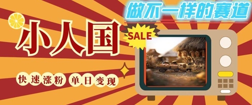 DeepSeek+绘图+视频制作小人国微观视频，小白轻轻松松上手，条条爆款，条条变现，单日就能收益-87创业网