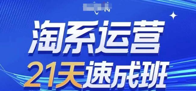 淘系运营21天速成班(更新24年6月)，0基础轻松搞定淘系运营，不做假把式-87创业网