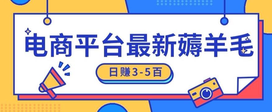 日赚300-500的电商平台薅羊毛新玩法，可重复操作，小白也可简单上手-87创业网