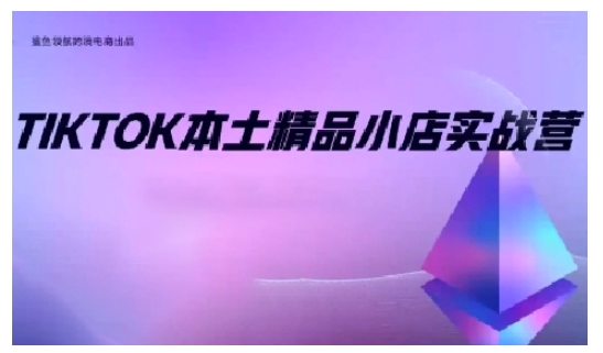 TikTok本土精品小店出海实战营，从入门到高阶，不止0-1!-87创业网