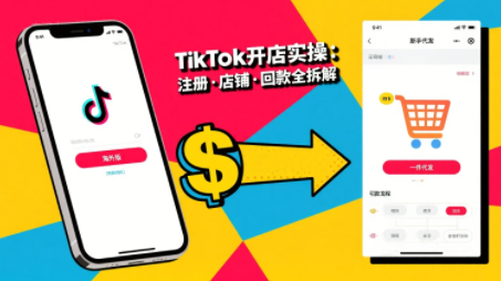 大熊跨境·TikTok从开店到投流的进阶课-87创业网