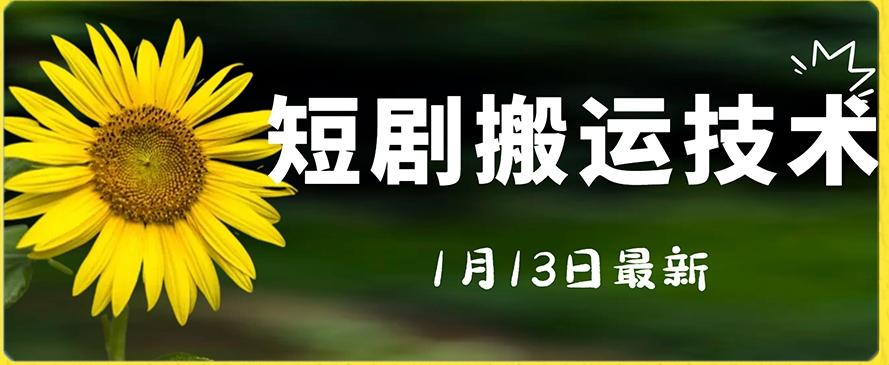 最新短剧搬运技术，电脑手机都可以操作，不限制机型-87创业网