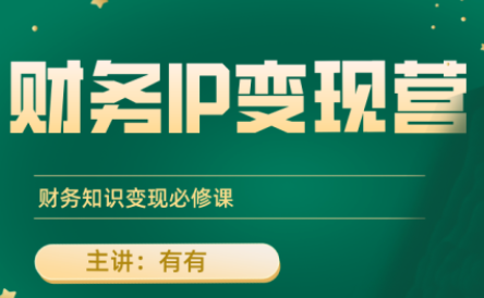有有老师·财务IP变现营，财务知识变现必修课-87创业网