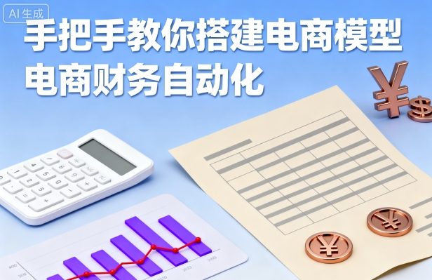 手把手教你搭建电商模型-电商财务自动化-87创业网