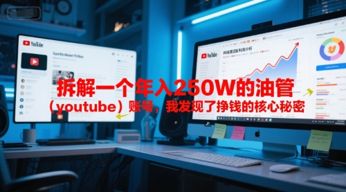 付费文章：拆解一个年入250W的油管(youtube)账号，我发现了挣钱的核心秘密-87创业网