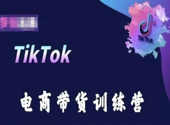 TikTok电商带货训练营，跟随时代潮流，跨境掘金-87创业网