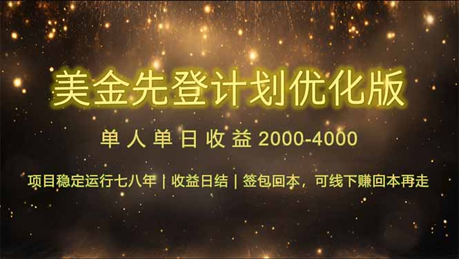 连续7-8年创单日收益冠军项目，日收益$600-1200-87创业网