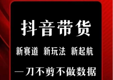 抖音短视频一刀不剪带货，不剪辑，不直播，每天发个视频，等着出单获取带货佣金-87创业网