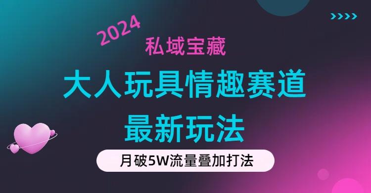 私域宝藏：大人玩具情趣赛道合规新玩法，零投入，私域超高流量成单率高-87创业网