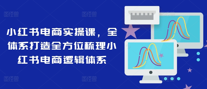 小红书电商实操课，全体系打造全方位梳理小红书电商逻辑体系-87创业网