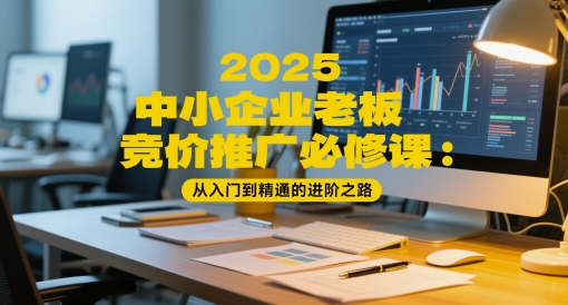 2025中小企业老板竞价推广必修课：从入门到精通的进阶之路-87创业网