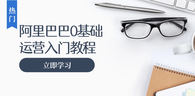 阿里巴巴运营零基础入门教程：涵盖开店、运营、推广，快速成为电商高手-87创业网