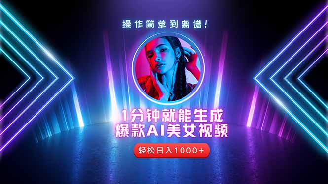 2025年最强副业：用AI做短视频，从零开始打造爆款账号！-87创业网