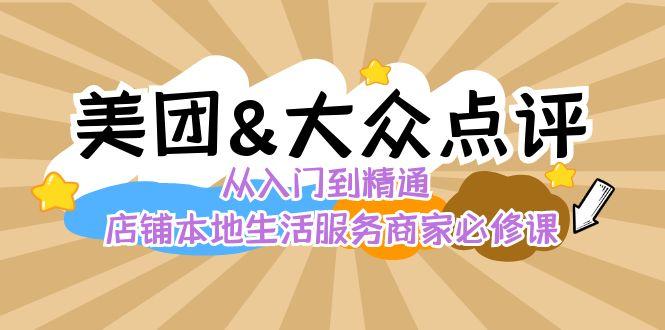 美团+大众点评 从入门到精通：店铺本地生活 流量提升 店铺运营 推广秘术 评价管理-87创业网