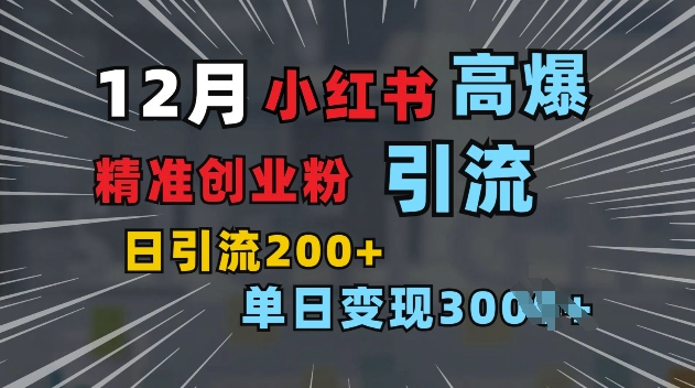 小红书一张图片“引爆”创业粉，单日+200+精准创业粉 可筛选付费意识创业粉【揭秘】-87创业网