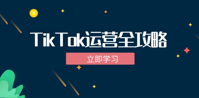 TikTok实战运营全攻略：从下载软件到变现，抖音海外版实操教程-87创业网