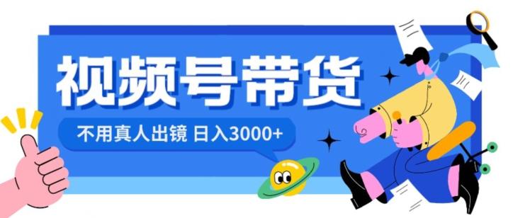 视频号带货，日入3000+，不用真人出镜-87创业网